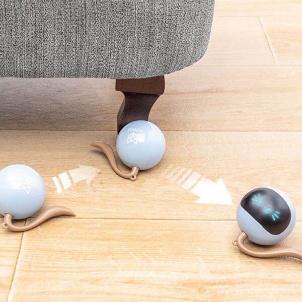 Smart Interactive Rotating Ball Cat Toy - Image 3