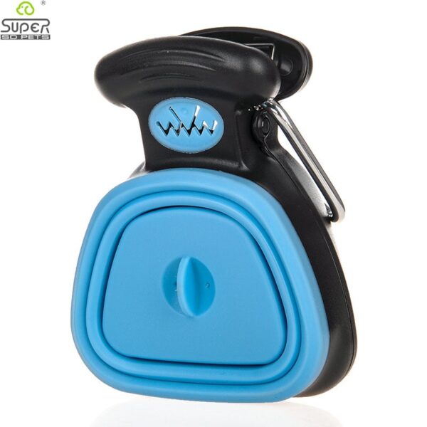 Dog Travel Foldable Pooper Scooper With 1 Roll Decomposable bags