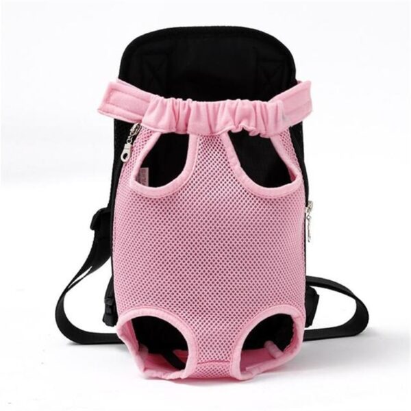 Pet Carrier Mesh Travel Backpack - Image 12
