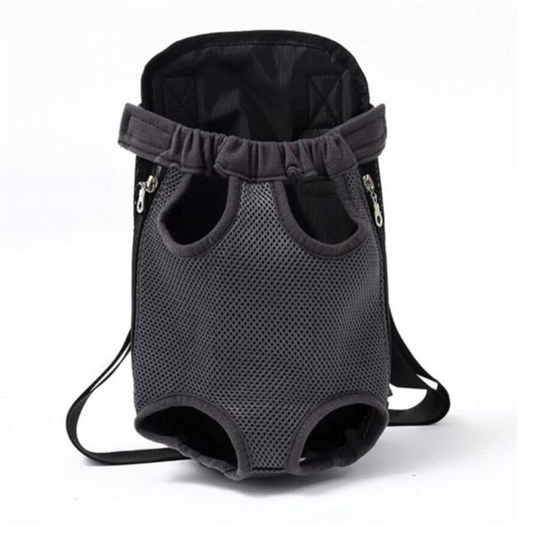 Pet Carrier Mesh Travel Backpack - Image 8