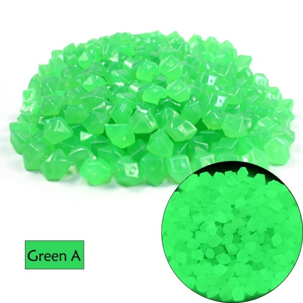 50/100/200 Pcs Luminous Glow in the Dark Aquarium Stones - Image 6