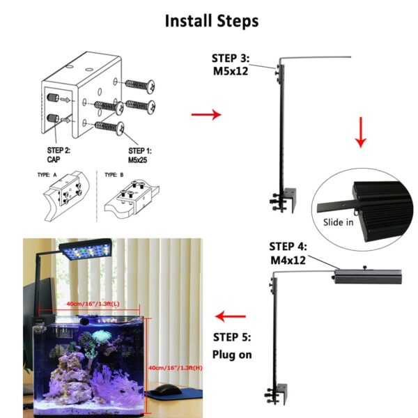 PopBloom LED Aquarium Lamp - Image 6