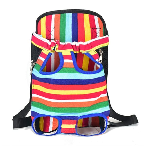 Pet Carrier Mesh Travel Backpack - Image 10