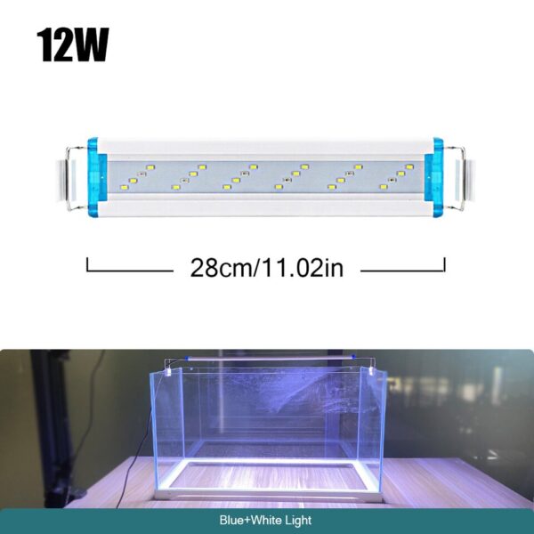 18-75CM Super Slim LEDs Aquarium Lighting 90-260V - Image 10