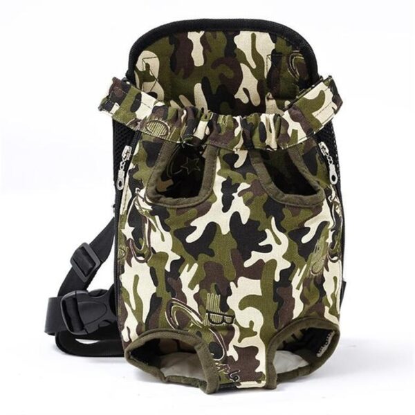 Pet Carrier Mesh Travel Backpack - Image 11