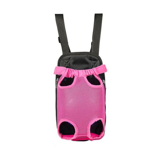 Pet Carrier Mesh Travel Backpack - Image 3